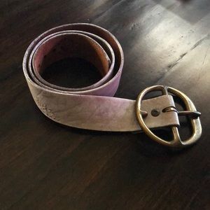 Old Stud Handmade Ivory Belt